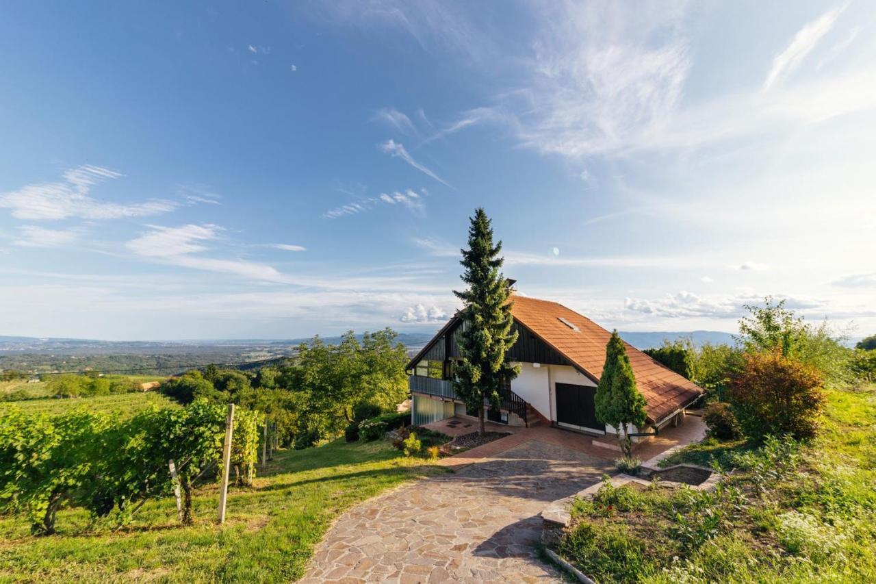 Cosy Hill Home Rucman With A Breathtaking View Zgornja Pohanca Екстериор снимка
